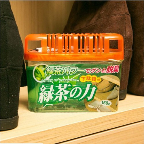 Khử mùi tủ giày hương trà xanh Kokubo loại bỏ mọi mùi hoi khó chịu lâu ngày Nhật Bản - Tetuchan Store