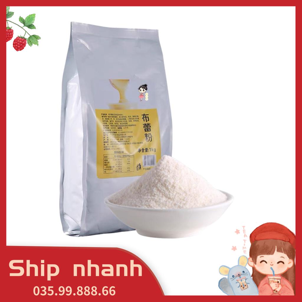 Bột kem trứng cháy búp bê cô gái 1kg Xiaka Sữa tươi trân châu đường đen.