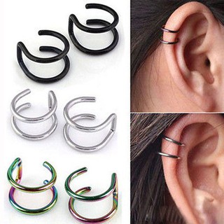 khuyên tai nam không cần bấm lỗ tai-w06