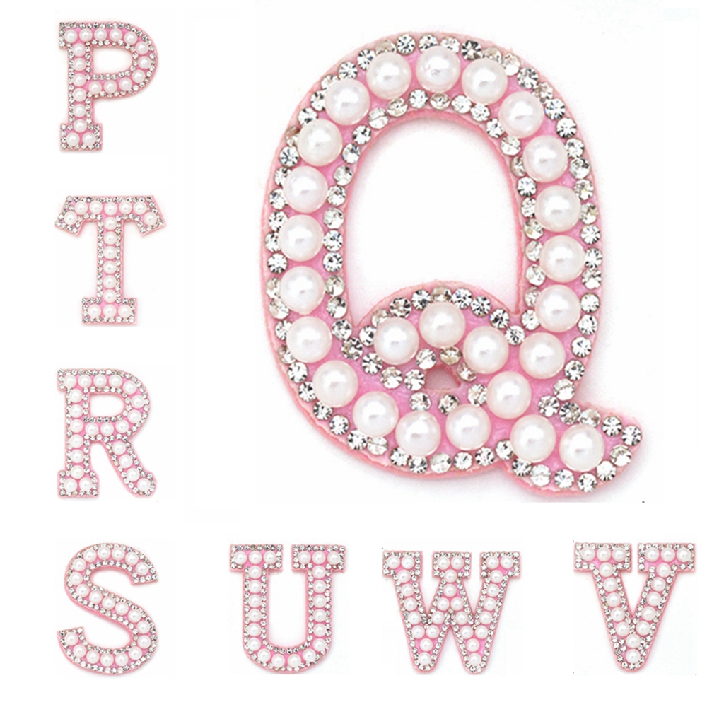 Miếng Dán Trang Trí Quần Áo Hình Chữ Cái | BigBuy360 - bigbuy360.vn