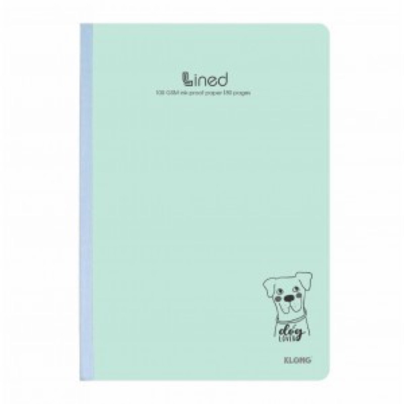 Vở may dán gáy Klong Lined 80 trang B5 100/76; MS: 840