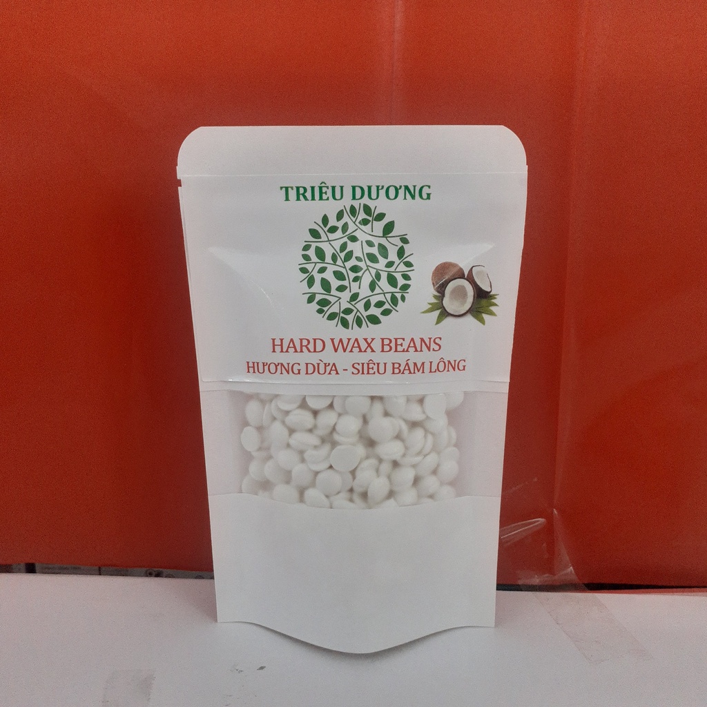 50g sáp wax lông nóng 3 hương cao cấp, sáp wax hương dừa - hương hoa nhài - ngọc trai