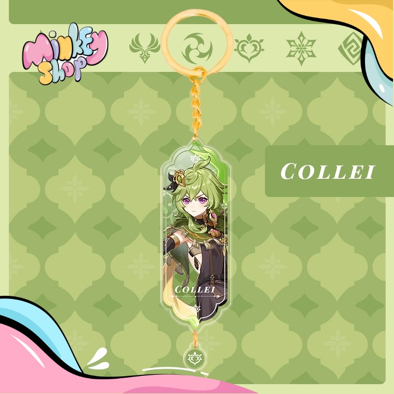 Móc Khóa GENSHIN Đẹp Dễ Thương phụ kiện ba lô, phụ kiện túi xách cute 02MKGEN-Minkey