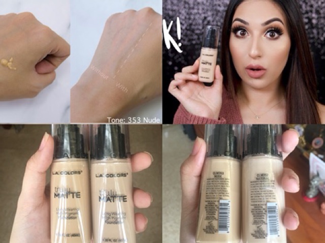 Kem nền lì che khuyết điểm Truly Matte Foundation [Auth]