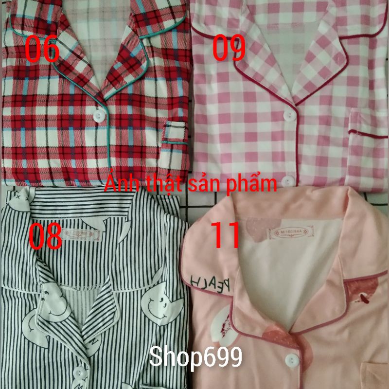 ĐỒ BỘ PIJAMA DÀI TAY HÀNG ĐẸP CHẤT LƯỢNG
