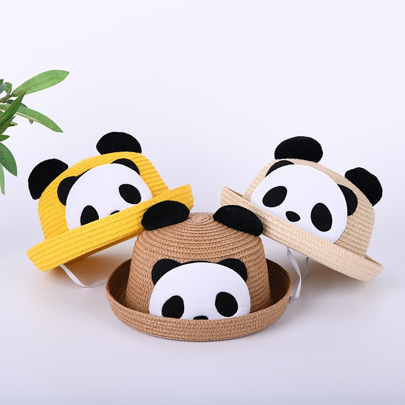 Nón cối hình gấu trúc dễ thương cho bé