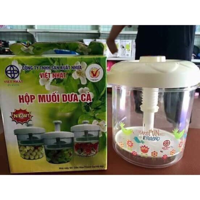 Combo 8 hộp muối dưa cà cho khách sỉ