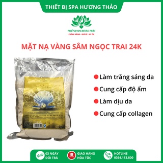 Bột mặt nạ dẻo sâm vàng 24k