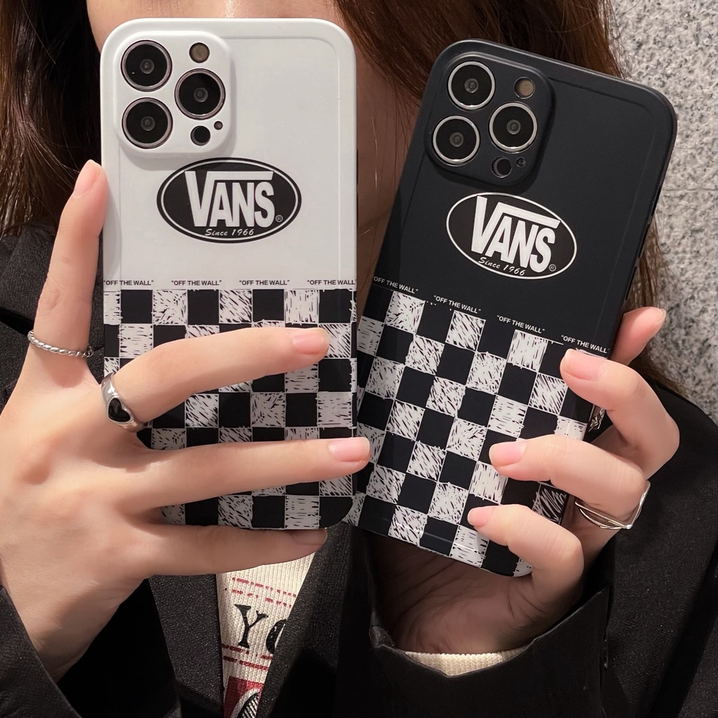 Ốp Điện Thoại In Logo VANS Sang Trọng Cho iphone 13 Pro Max i13 13pro 11ProMax i11 iX Xs XR Xs Max 7plus 8plus 12Pro 12 Pro Max