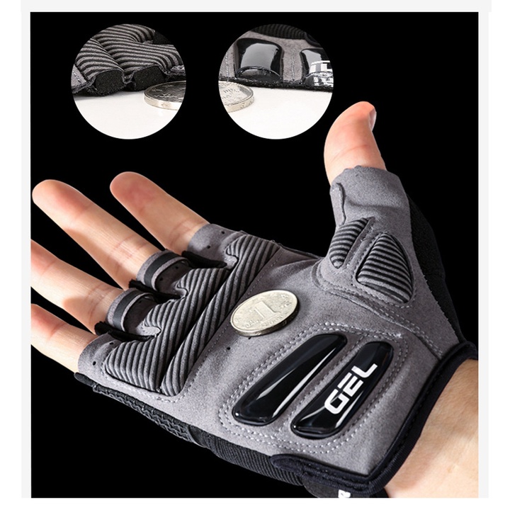 Găng tay xe đạp, găng tay tập thể thao cao cấp G13