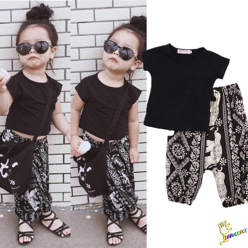 ❤XZQ-2016 Newborn Infant Baby Boys Girls Clothes T-shirt Tops+Pants Outfits 2pcs Set