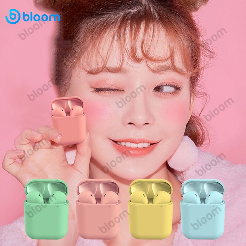 COD | ถูกที่สุด | i12 TWS Bluetooth-Tương Thích Không Dây Tai Nghe Stereo Trong-Tai Âm Nhạc Earbuds Set Tai Nghe với sạc Hộp Mic Nở