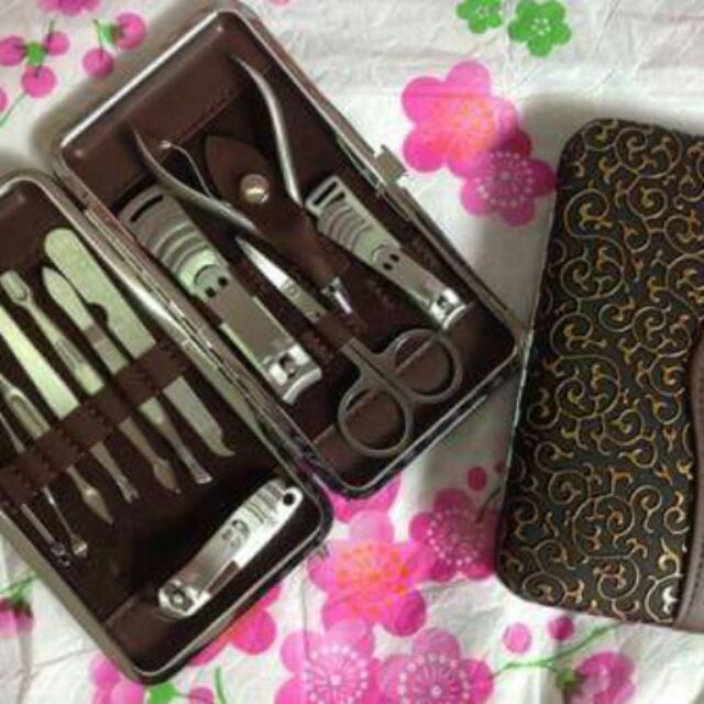Bộ kiềm cắt móng 12 món