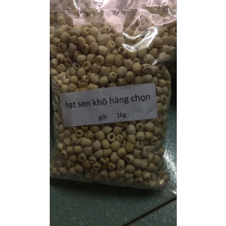 1kg Hạt sen khô thơm bở hàng loại 1 có hút chân không