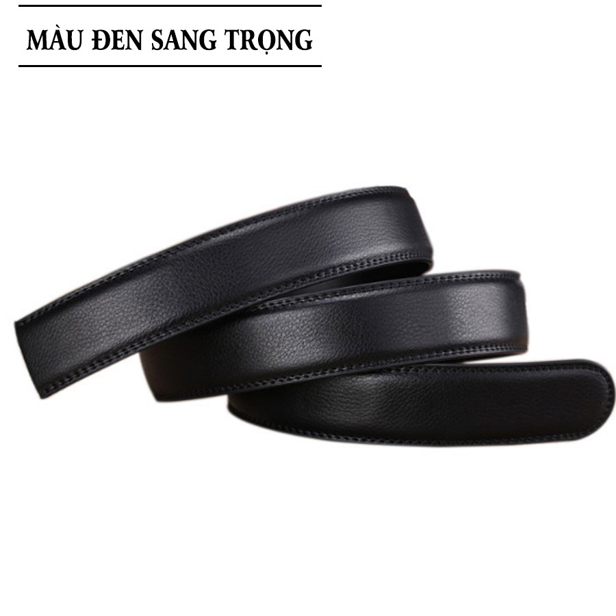 Thắt Lưng Nam Da, Dây Nịt, Nịch Cao Cấp N01 Bản 3,5cm Khóa Kim Loại Tự động, Thời Trang Công Sở Phù Hợp Mặc Quần Âu