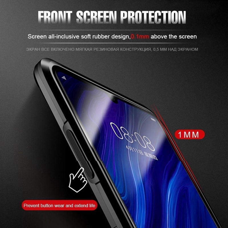 Huawei P30 Pro P20 Pro Lite Y9 Y7 Y6 2019 Pro Honor 10i Shockproof Stand Holder Ring Phone Case