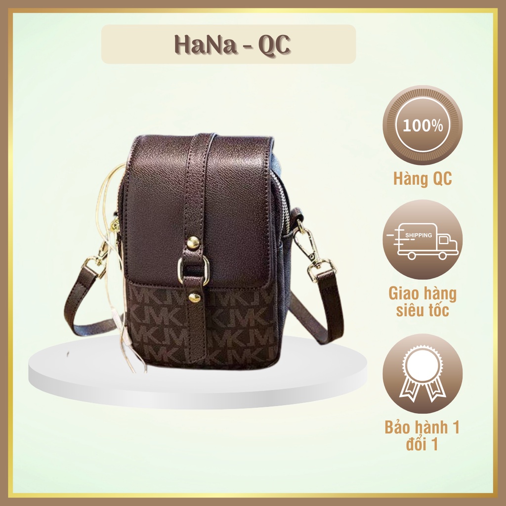 Túi đeo chéo nữ đựng điện thoại hàn quốc, túi xách nữ mini đeo vai kẹp nách kiểu dáng trẻ trung cá tính MT302