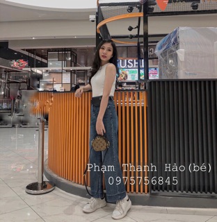 (Ảnh thật) Áo len ba lỗ cổ 3 phân