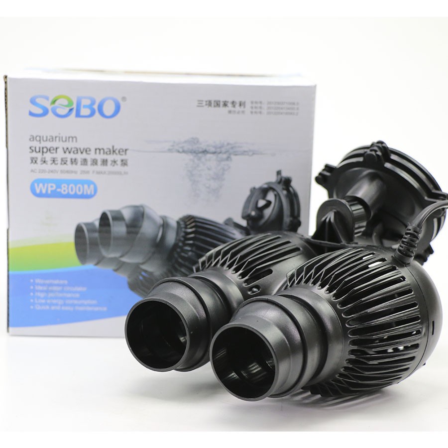 Máy Thổi Luồng Sobo WP 800M, Tạo Sóng Hồ Cá |WP 200M - WP 300M - WP 400M - WP 800M