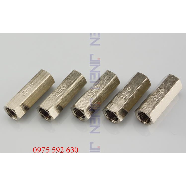 Van 1 chiều inox khí nén van nước 1 chiều ren 13