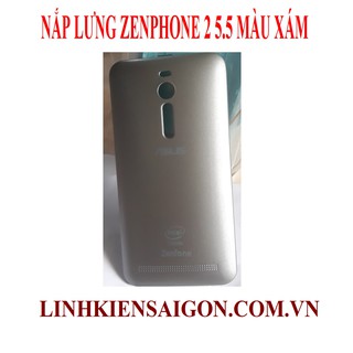 NẮP LƯNG ZENPHONE 2 5.5 MÀU XÁM