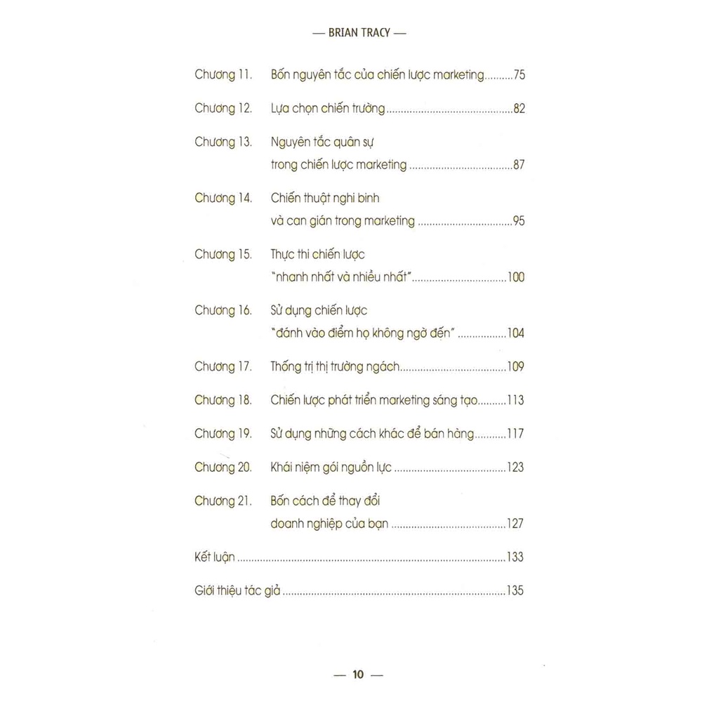 Sách - Thuật Marketing (Brian Tracy) - AL