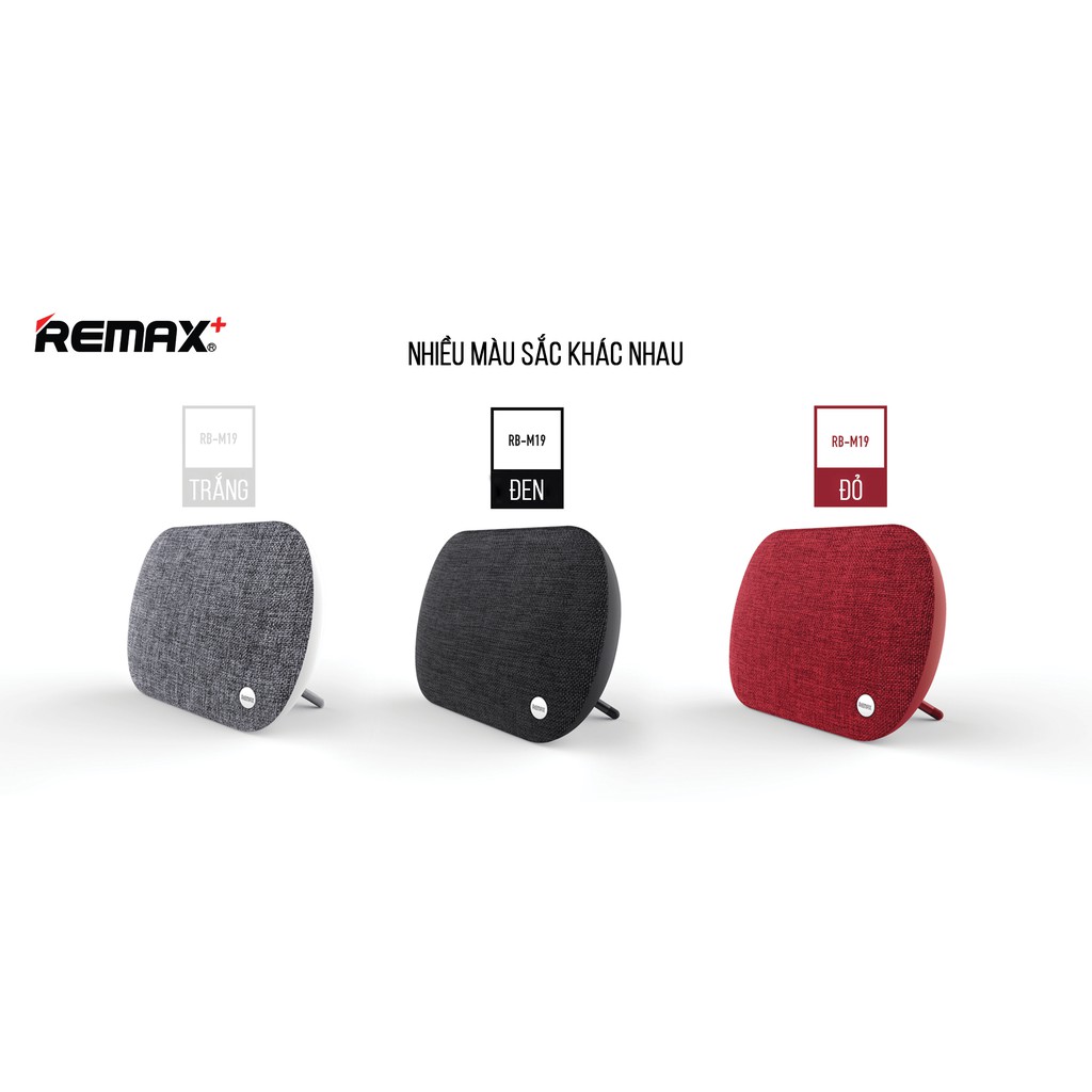 Loa nghe nhạc không dây bluetooth remax M19 nghe siêu to