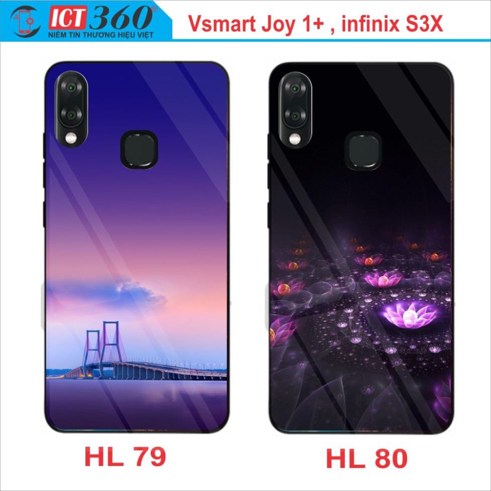 Ốp Lưng Kính Nano Vsmart Joy 1 Plus  / Infinix S3X - in theo yêu cầu