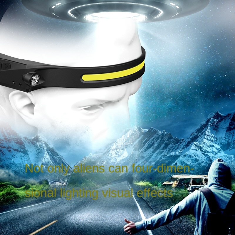 Đèn Pin LED Mini Đa Năng Cảm Ứng Sóng Mới Cho Hoạt Động Câu Cá Ngoài Trời