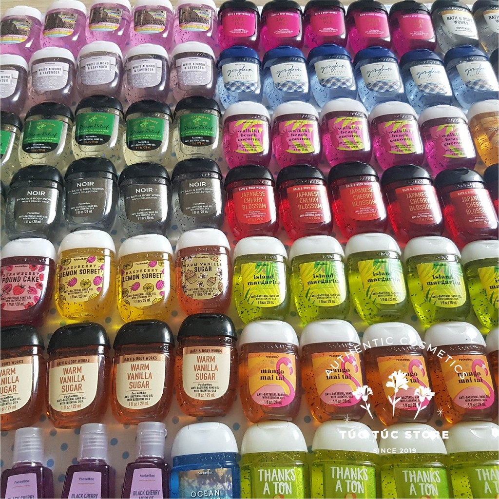 (Mỹ) Gel rửa tay khô Bath and Body Works (chọn mùi)