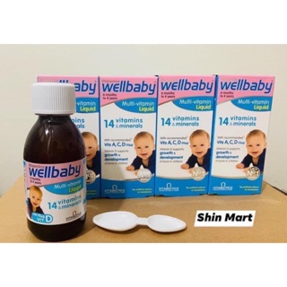 WELLBABY- VITAMIN TỔNG HỢP cho bé đủ bill