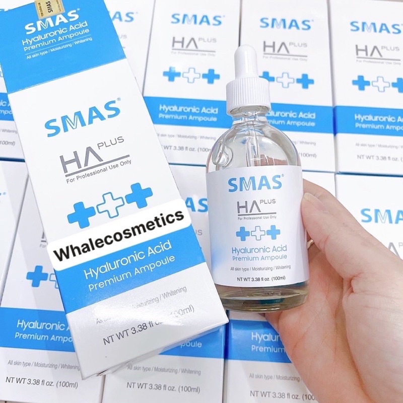 Serum Smas HA Plus chuyên cấp ẩm và phục hồi da