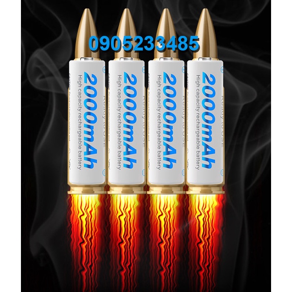 Bộ Sạc Pin Đa Năng AA ,AAA Beston Chính Hãng Kèm 4 Viên