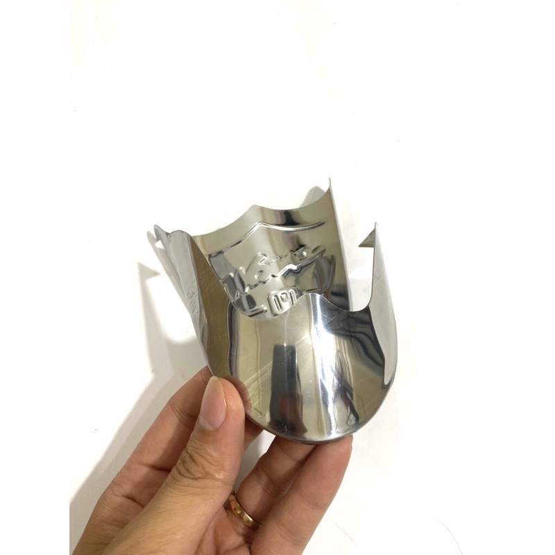 Dè trước sau inox/ Đuôi mỏ inox cho xe máy Wave 100, 50cc, Wave 110, Wave RSX, Wave Blade,rsx, từ năm 2006->2024