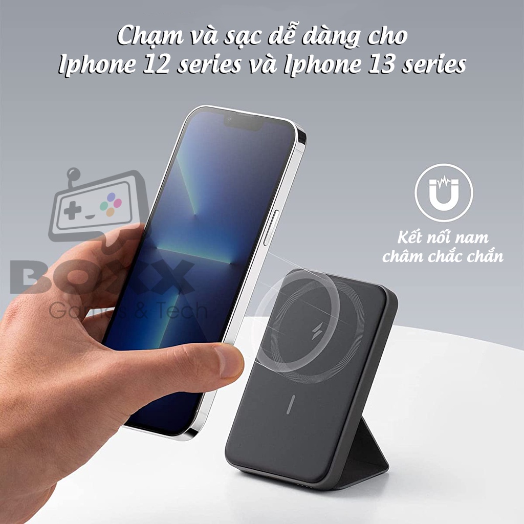 Pin dự phòng không dây Anker MagGo 622 dung lượng 5000mAh