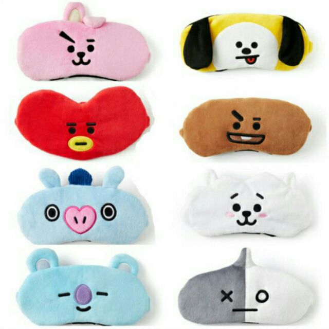 Bịt mắt ngủ lớn BT21