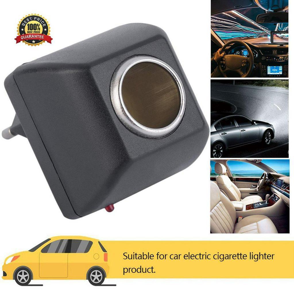 Bộ Chuyển Đổi Nguồn Điện 220V Sang DC 12V 99 Lỗ Cắm Cho Xe Hơi