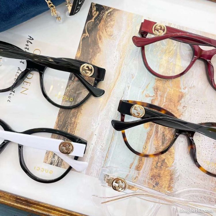 Gọng Kính Cận Tròn, GU- SI, Phiên bản cao cấp, kèm Full box, Bảo hành 12 tháng - donghokinhmat168