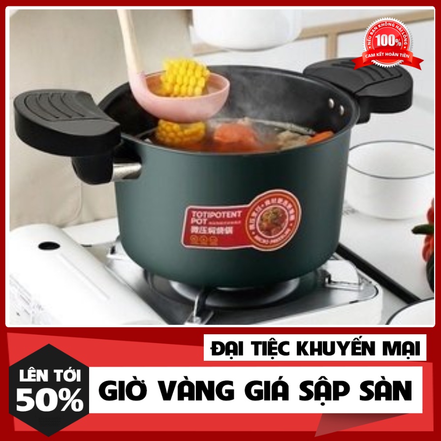 Nồi áp suất đa năng mini 3.5L dùng cho mọi loại bếp từ, bếp gas, bếp hồng ngoại