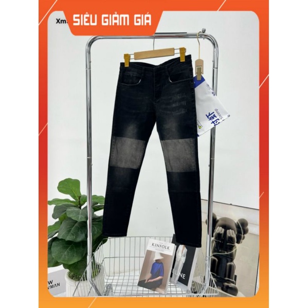Quần jean nam sám viền rách có size đại nha khách