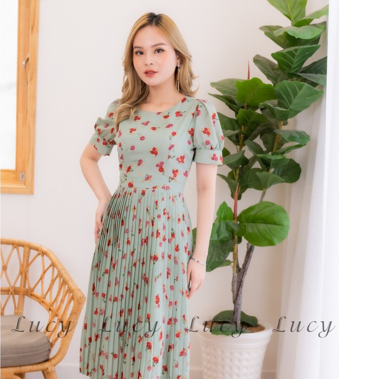 [Mã FAGREEN1505 giảm tới 30K đơn 99K] Đầm trắng Váy Lucy lụa hoa hawai giá tốt | BigBuy360 - bigbuy360.vn