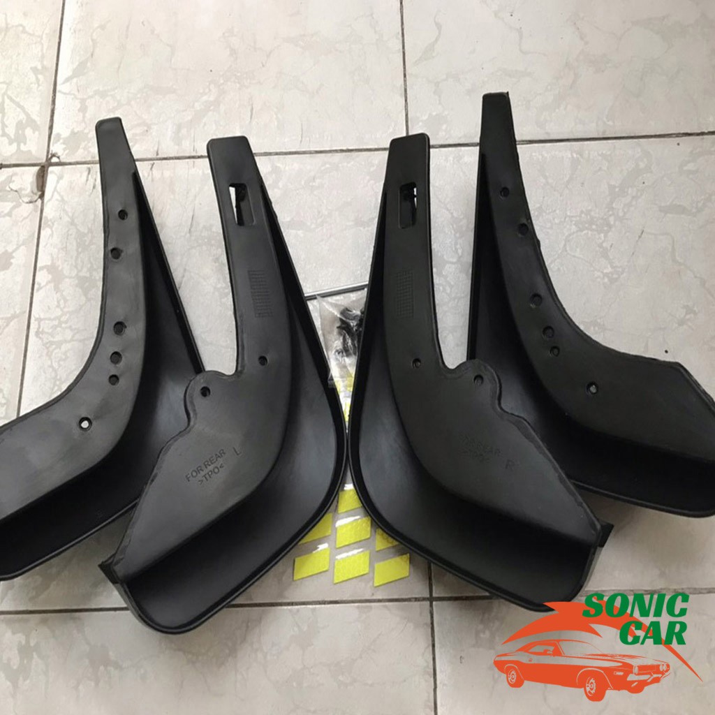 bộ chắn bùn cho xe FORD FOCUS nhựa ABS chống bắn bẩn - SONIC CAR