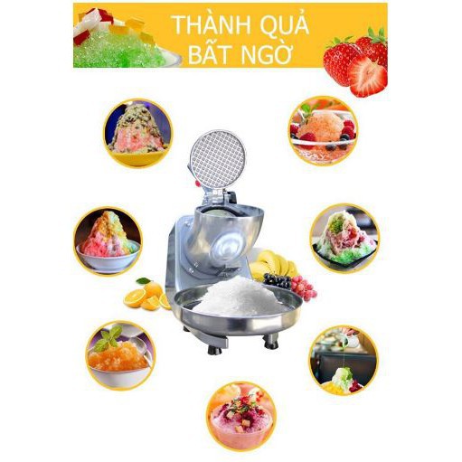 MÁY BÀO ĐÁ TUYẾT 2 LƯỠI DAO