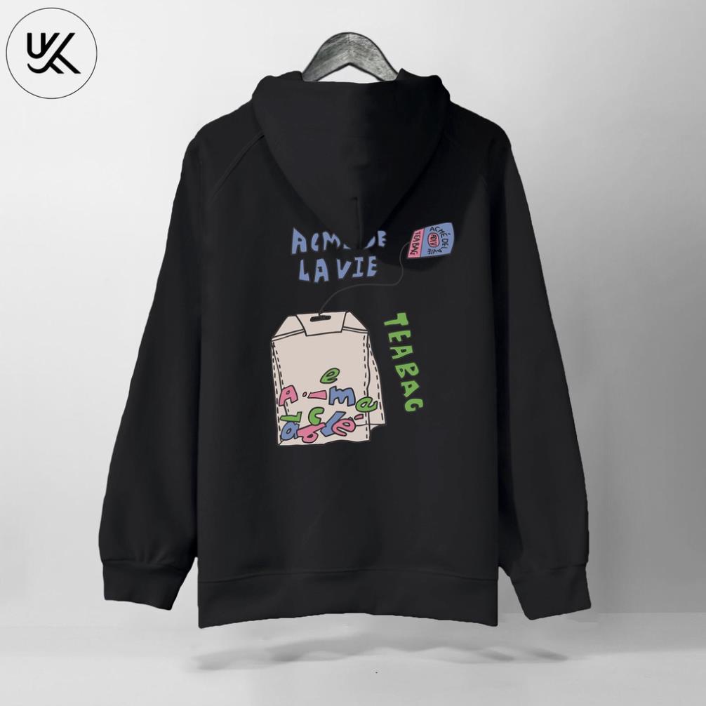 Áo Nỉ Hoodie ADLV 3 Teebag, Form RỘNG CHUẨN Xu Hướng, nỉ bông Cao Cấp Unisex Nam Nữ