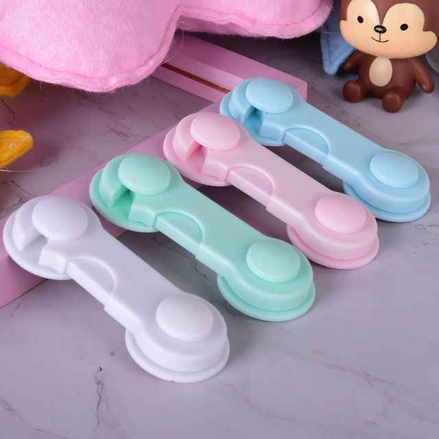 Đồ chặn cửa, chặn tủ, khóa tủ lạnh chống kẹp tay, An toàn cho bé