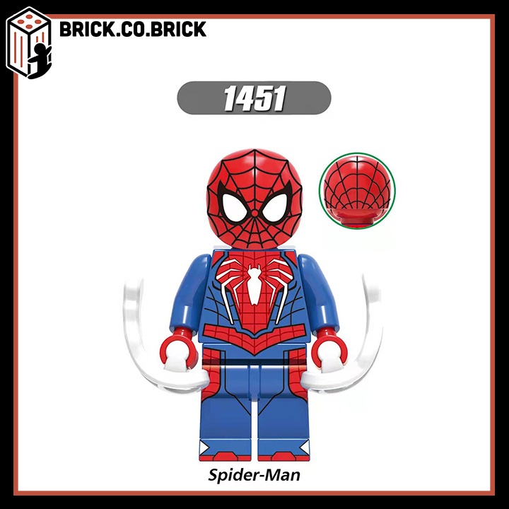 Lego Marvel Spider Man Siêu Anh Hùng Người Nhện Đồ Chơi Lắp Ráp Sáng Tạo Mô Hình Nhân Vật Nhỏ Trưng Bày X0280