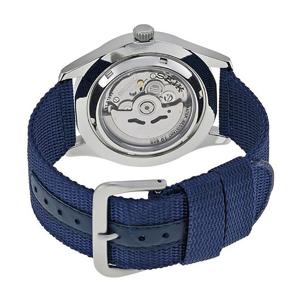 Đồng hồ nam Seiko 5 quân đội Automatic dây dù nato chống nước - bảo hành 12 tháng