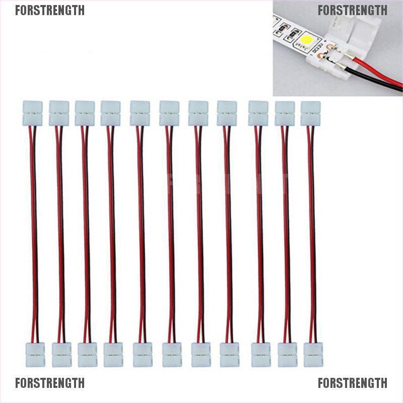 Set 10 Đầu Nối Dây Đèn Led 2 Pin 3528 / 5050