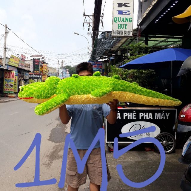 Cá sấu nhồi bông siêu khủng 145cm-155cm