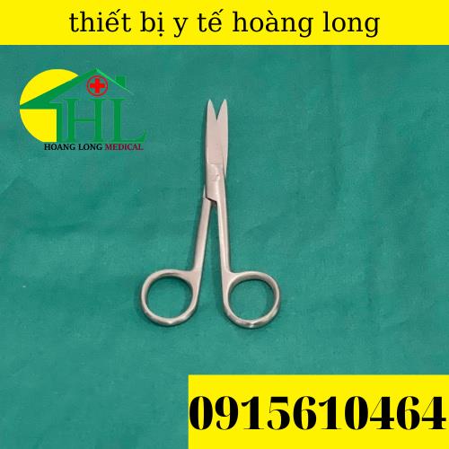 [Hàng Chính Hãng Parkistan] Kéo Y Tế Thẳng Nhọn 14cm- Kéo Cắt Chỉ